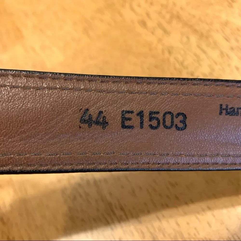 Brighton‎ Black Leather Belt 44